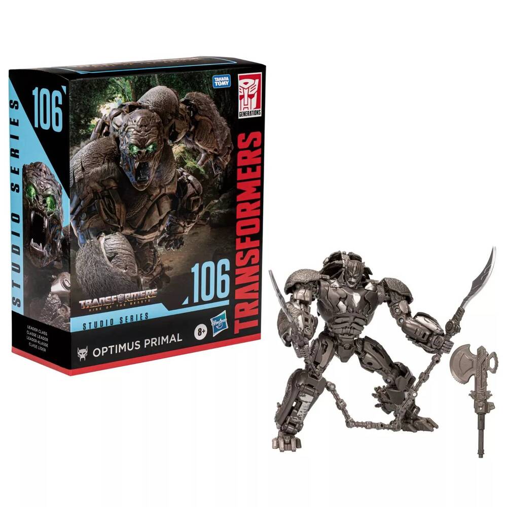 New! Hasbro Transformers Studio‎ Series Rise Beasts Optimus Primal Action Figure